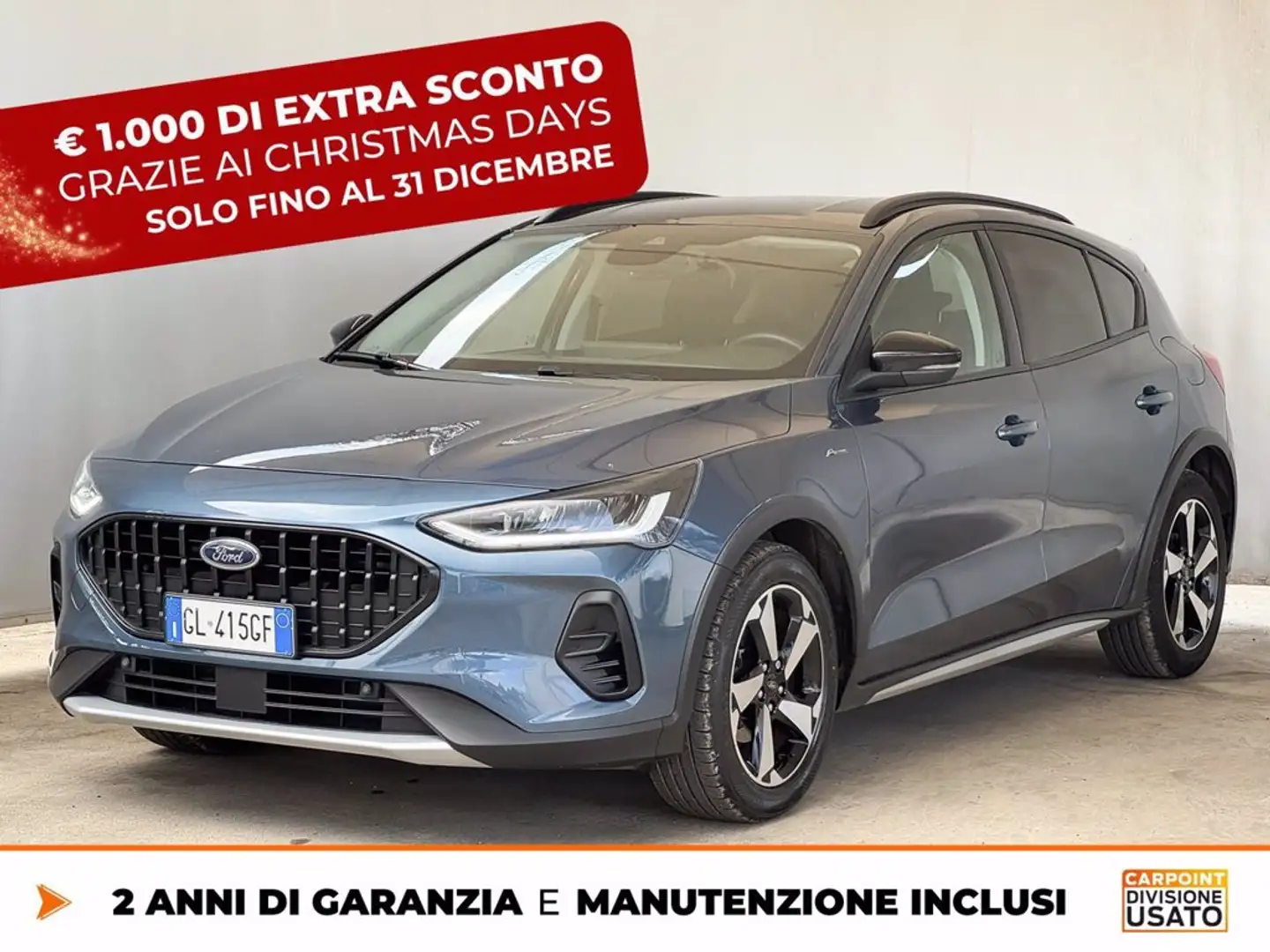 Ford Focus active 1.0t ecoboost h x 125cv Modrá - 1