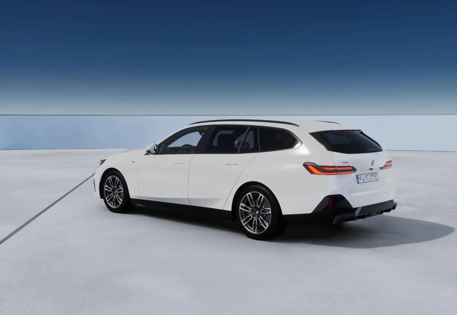 BMW 530 e xDrive Touring MSport Pro Bianco - 2