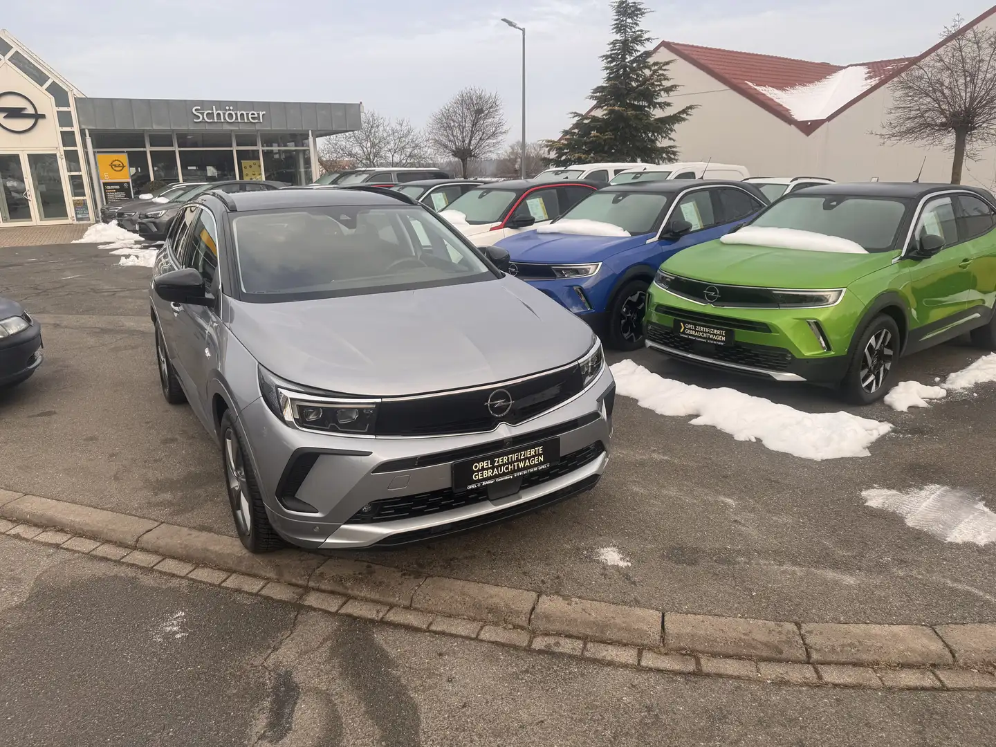 Opel Grandland Grandland Plug-in Hybrid Ultimate Argent - 1