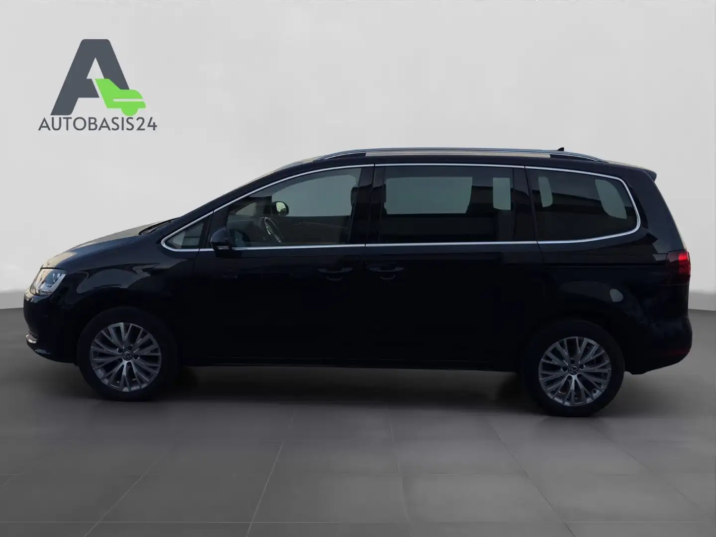 Volkswagen Sharan 2.0 TDI DSG Comfortline *NAVI*ACC*1.Hand* Negro - 2