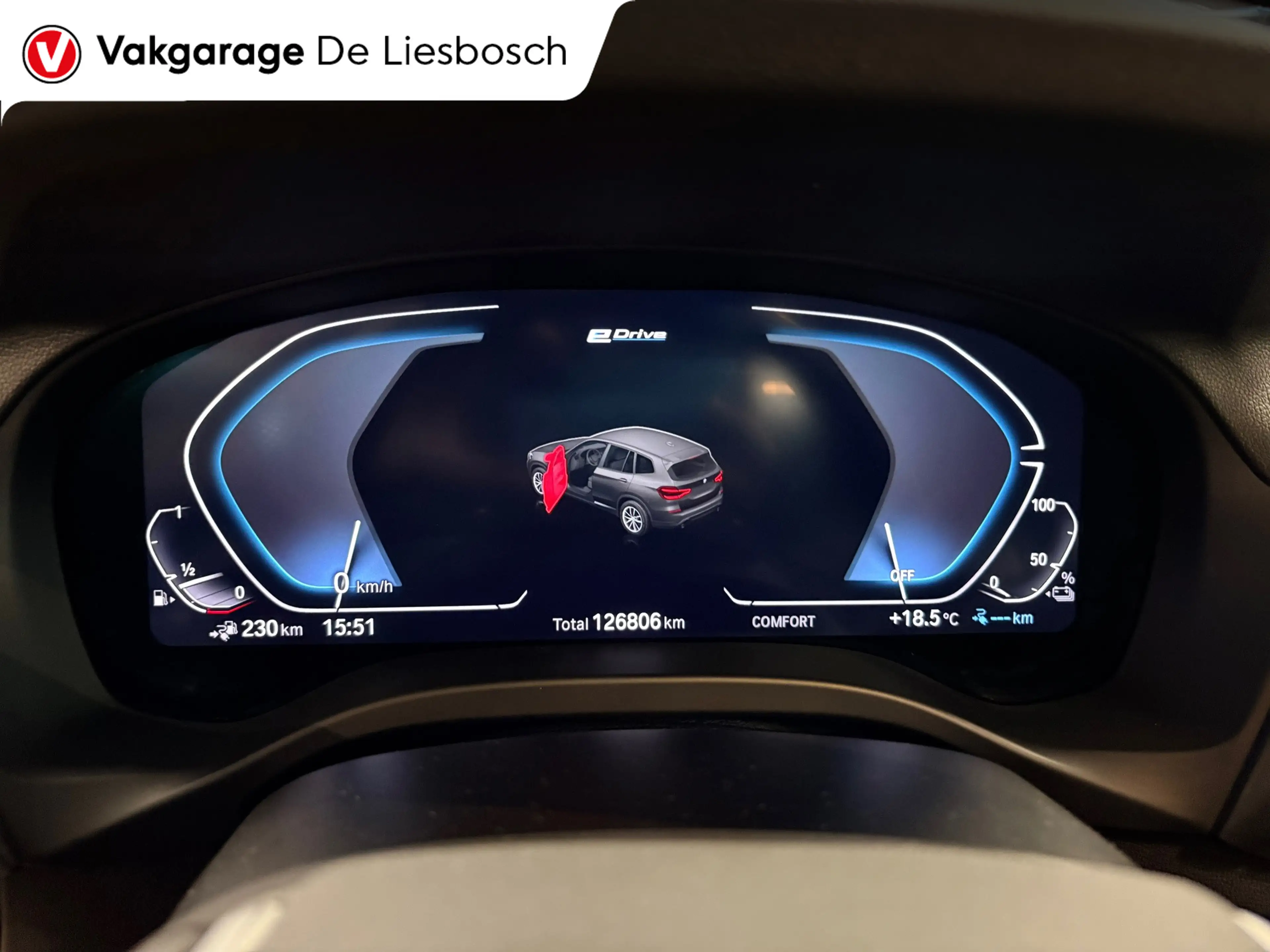 BMW X3 XDrive30e Executive / stoelverwarming / cruisecont — photo 14