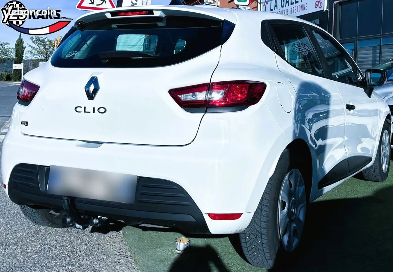 Renault Clio IV 1.5 dCi 75ch energy Business-SOCIETE 2 places Blanc - 2