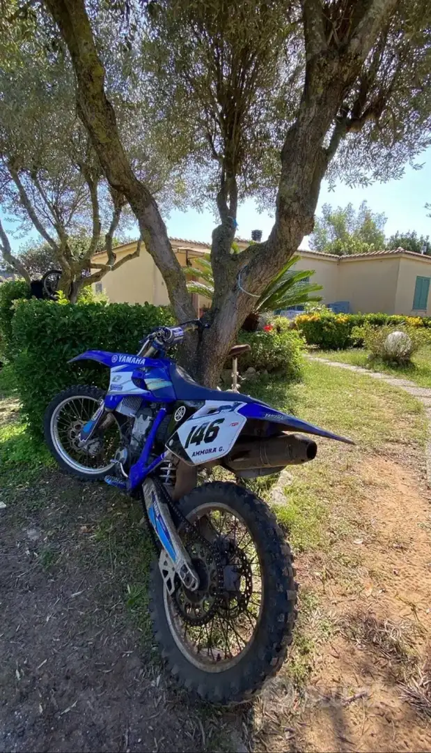 Yamaha YZ 250 cross Albastru - 1
