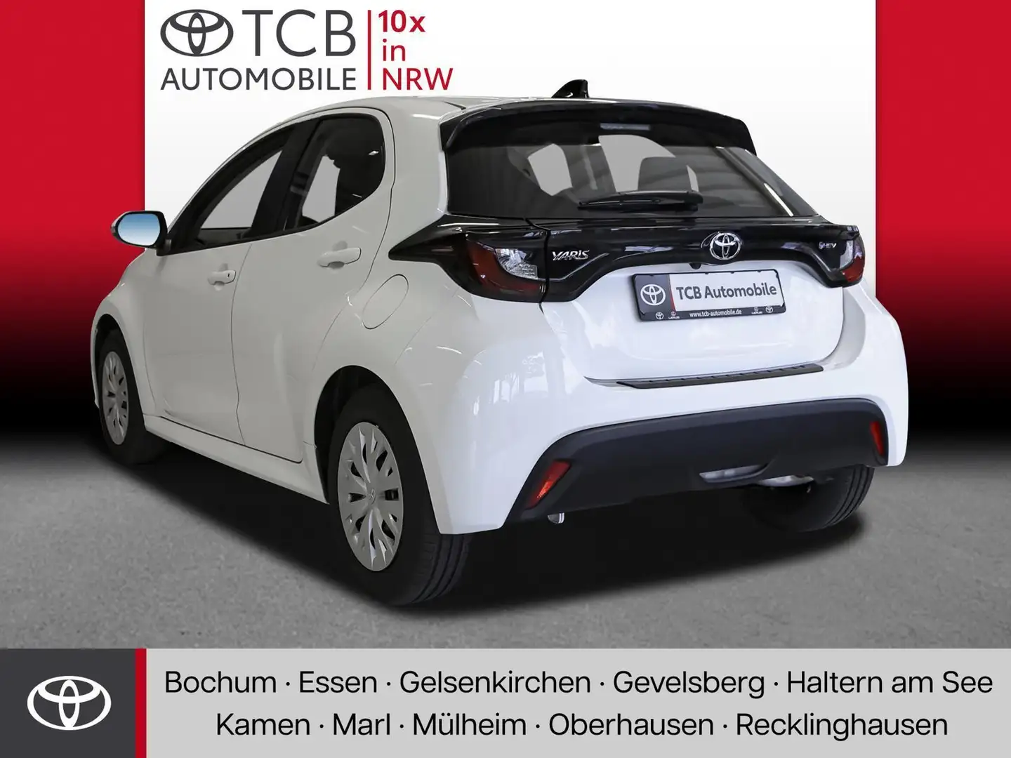 Toyota Yaris 1.5 HYBRID COMFORT KAMERA KLIMA BT ANDROID APPLE DAB SERVO USB eFH Blanc - 2