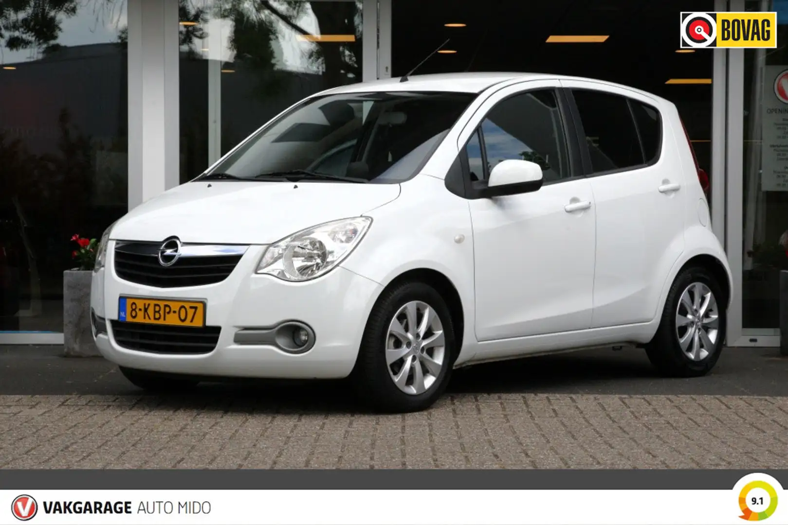 Opel Agila 1.0 Edition -1e eigenaar- NLD auto -LAGE KM STAND- bijela - 1