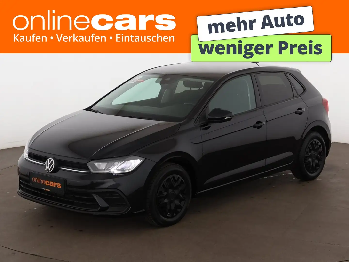 Volkswagen Polo VI 1.0 TSI Life Aut LED NAVI SITZHZG ASSIST Schwarz - 1
