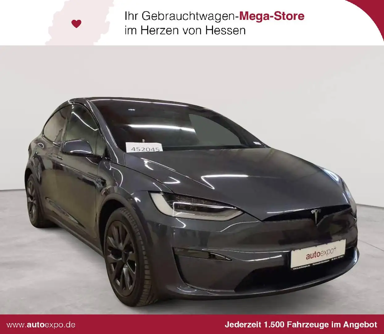 Tesla Model X Plaid Gri - 1