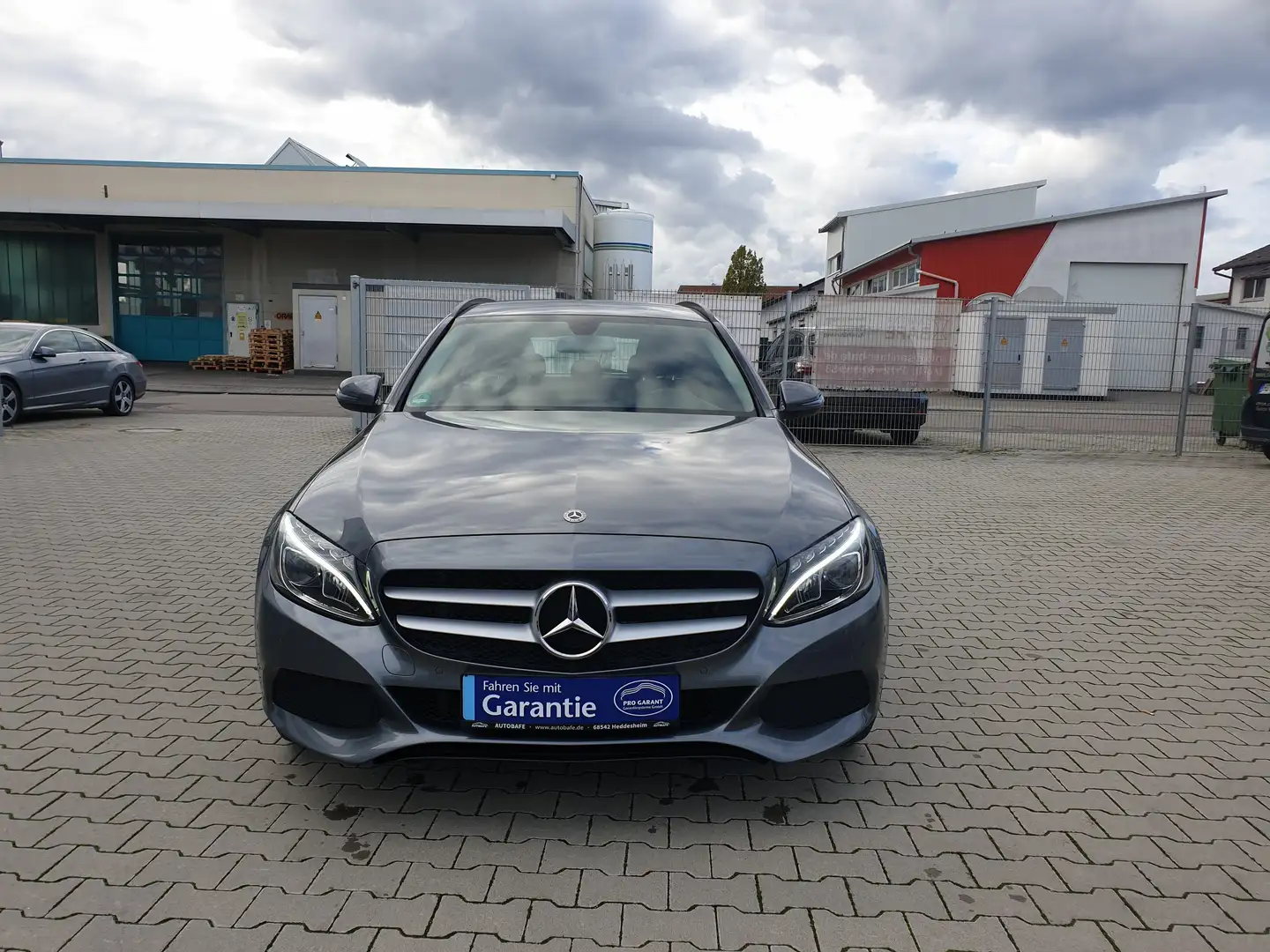 Mercedes-Benz C 160 T C -Klasse NAVI*AHK*TEMPOMAT*1 HAND Gris - 2