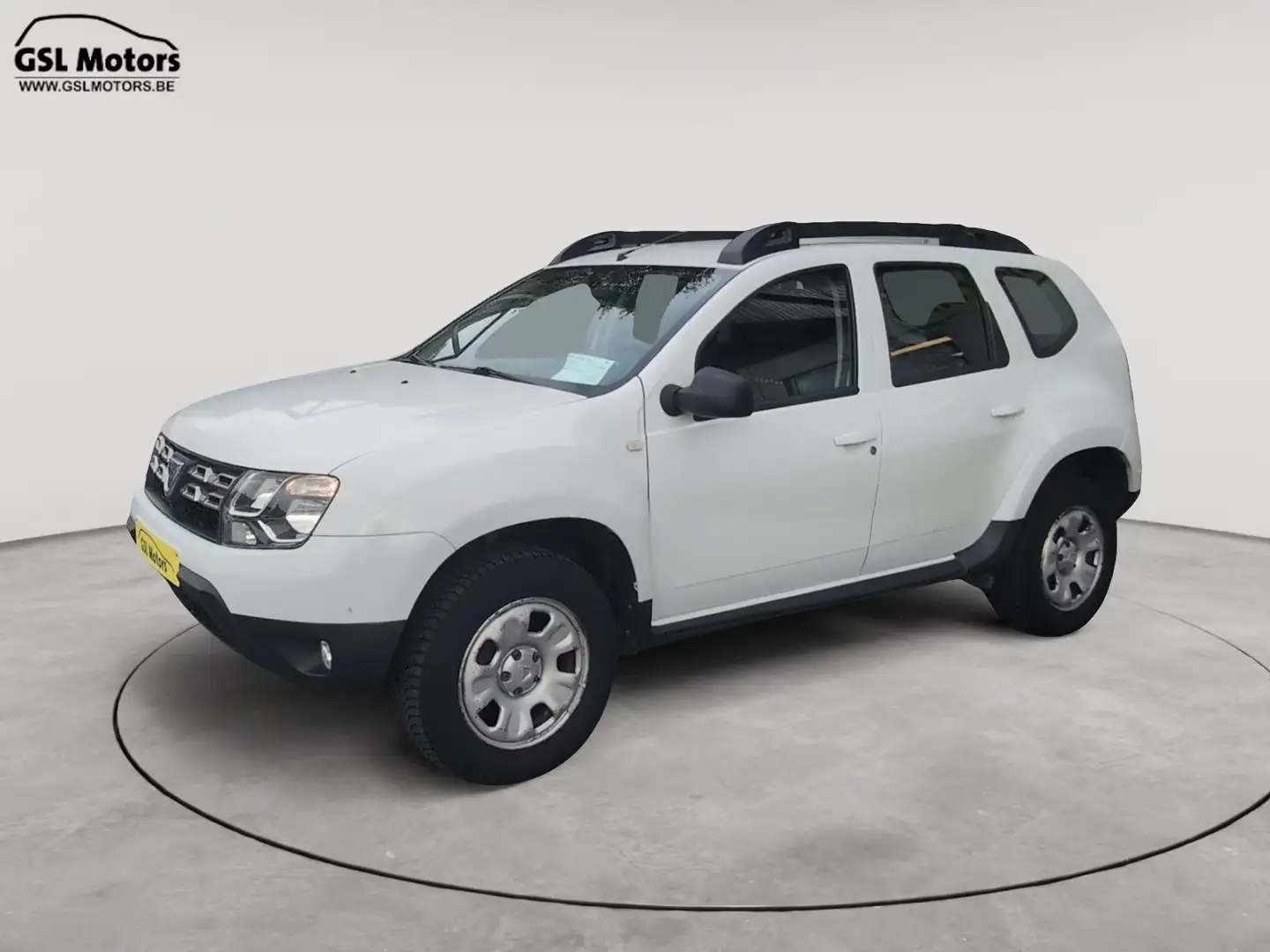 Dacia Duster 1.5 dCi 90cv blanche 02/15 1ére main Airco GPS Blanc - 1