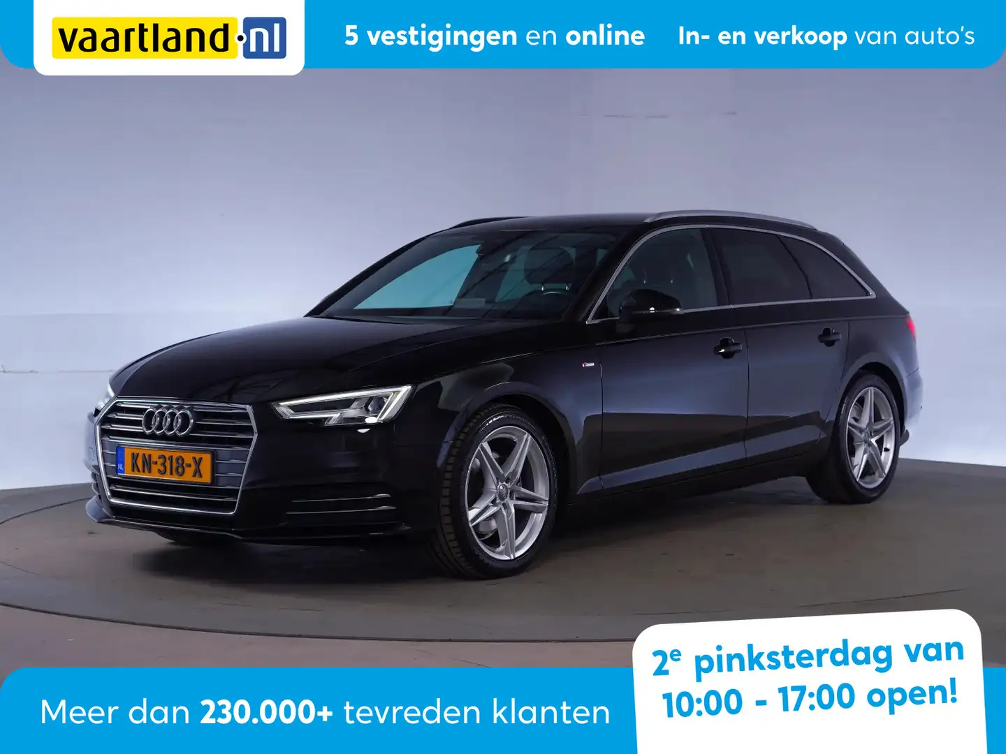 Audi A4 Avant 2.0 TDI S-Line Aut. [ Navi Stoelverwarming F Černá - 1