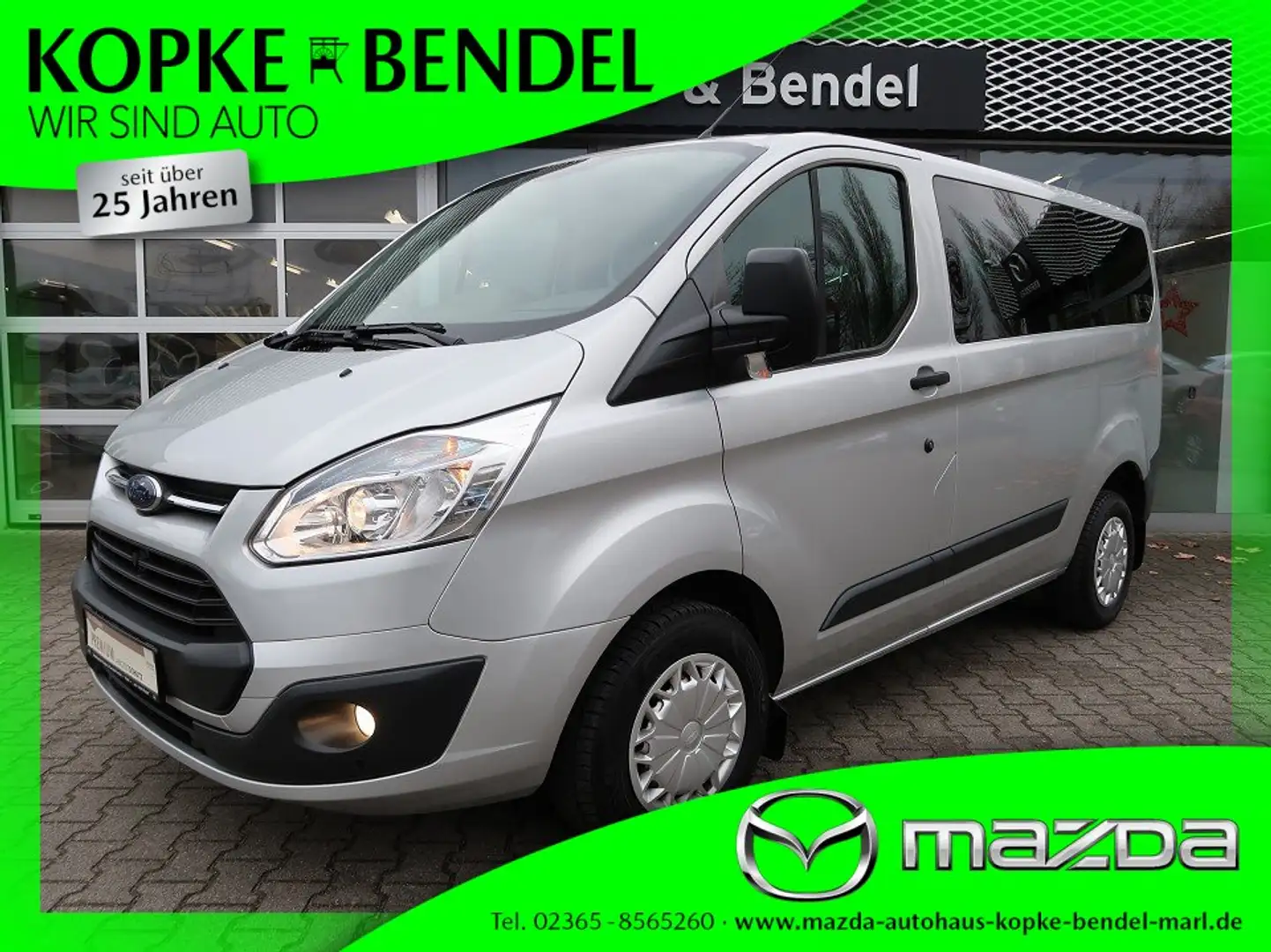 Ford Transit /Tourneo Custom Kombi *Wartungsnachweise*Bestzusta Silver - 1