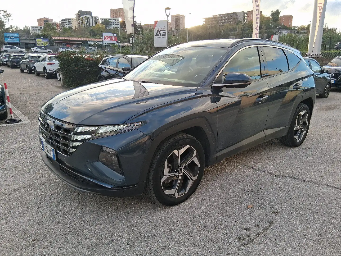 Hyundai TUCSON Tucson 1.6 HEV aut.Exellence Gris - 1