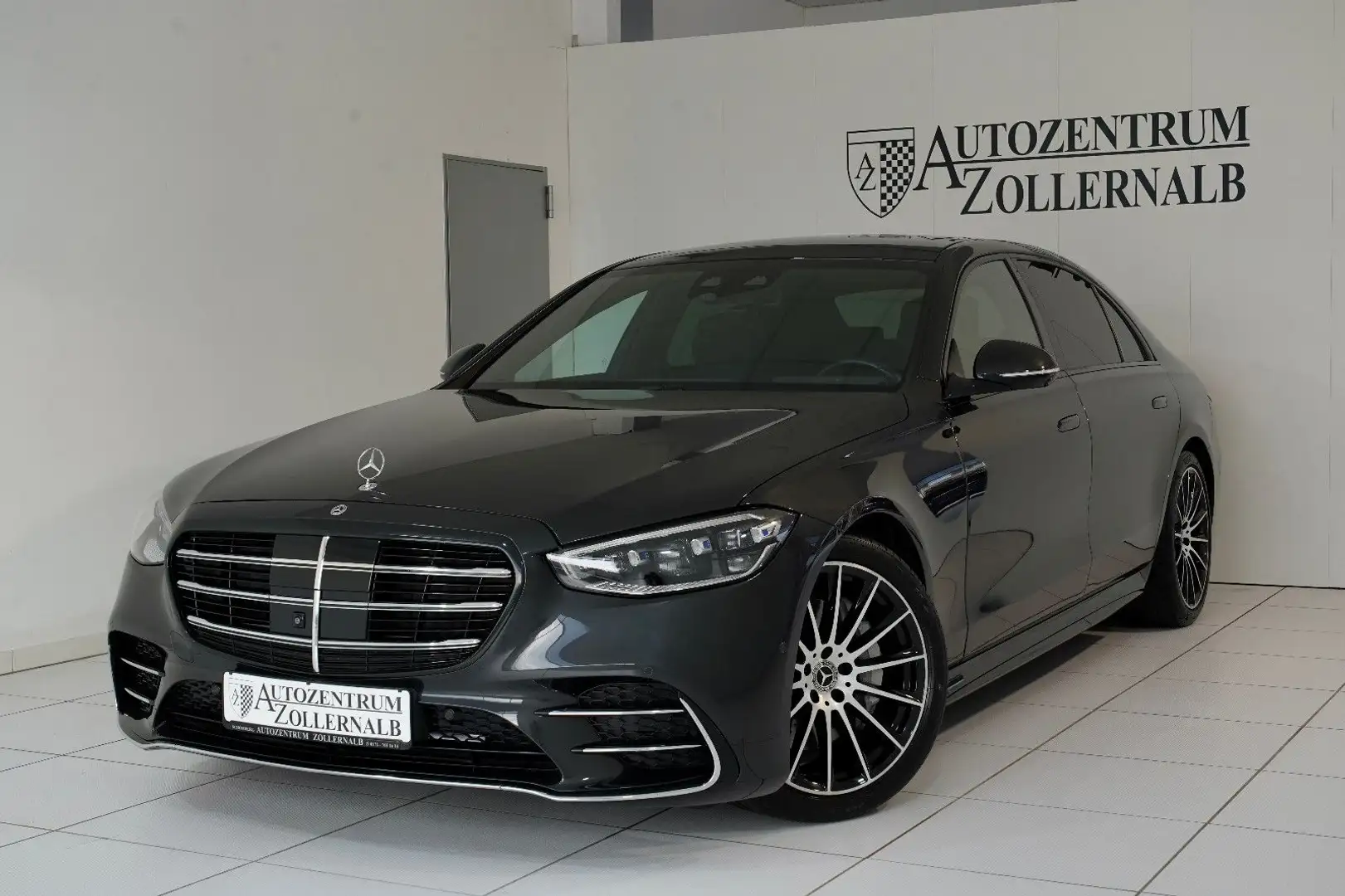 Mercedes-Benz S 400 d Long 4M AMG Line *DIGITAL-HD*BURM*SITZLÜ Grau - 1