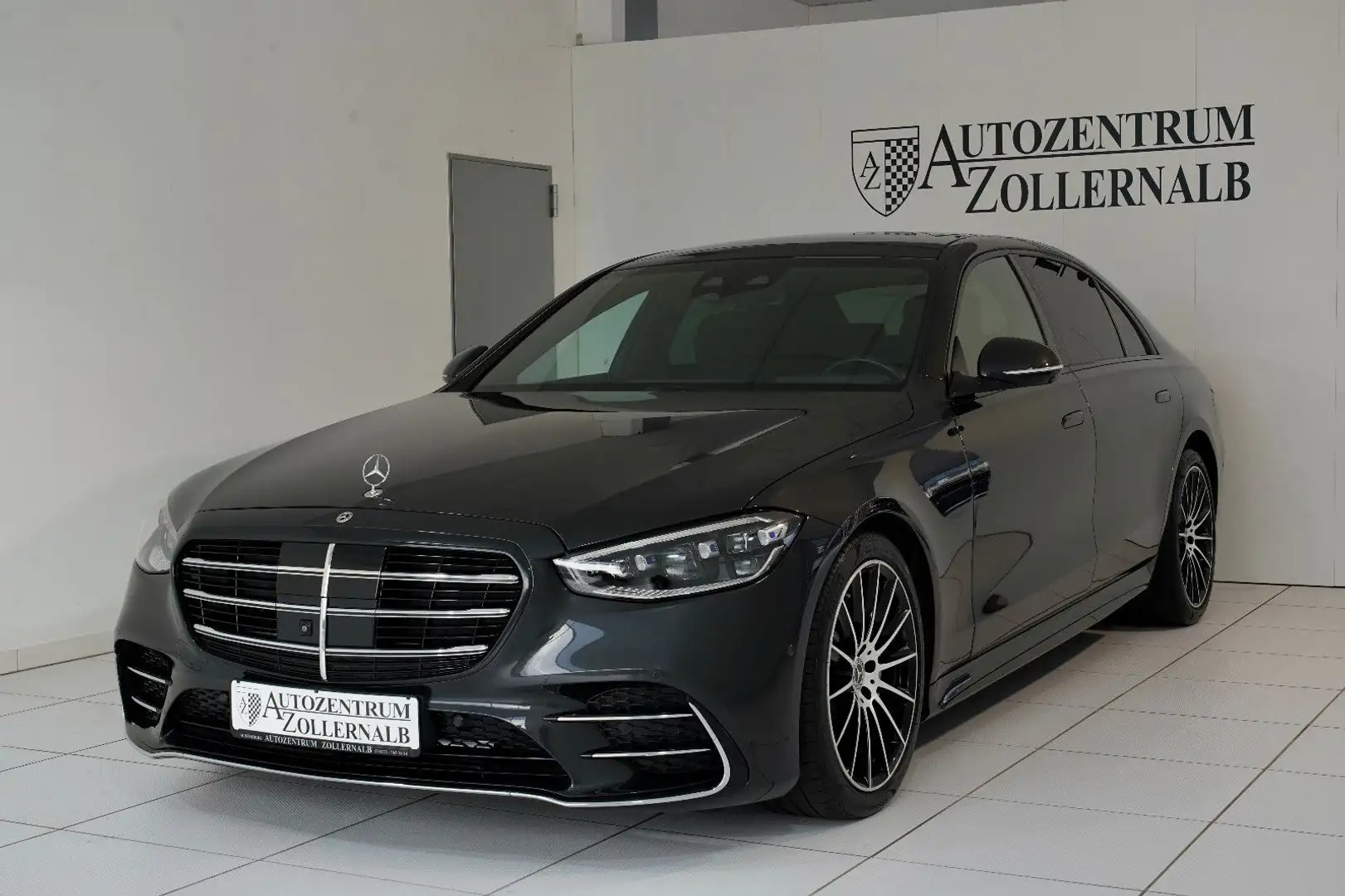 Mercedes-Benz S 400 d Long 4M AMG Line *DIGITAL-HD*BURM*SITZLÜ Grau - 2