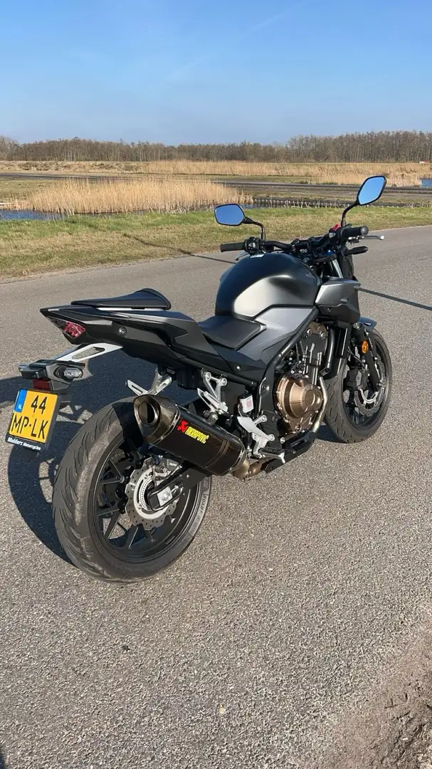 Honda CBF 500 Akrapovic Zwart - 1