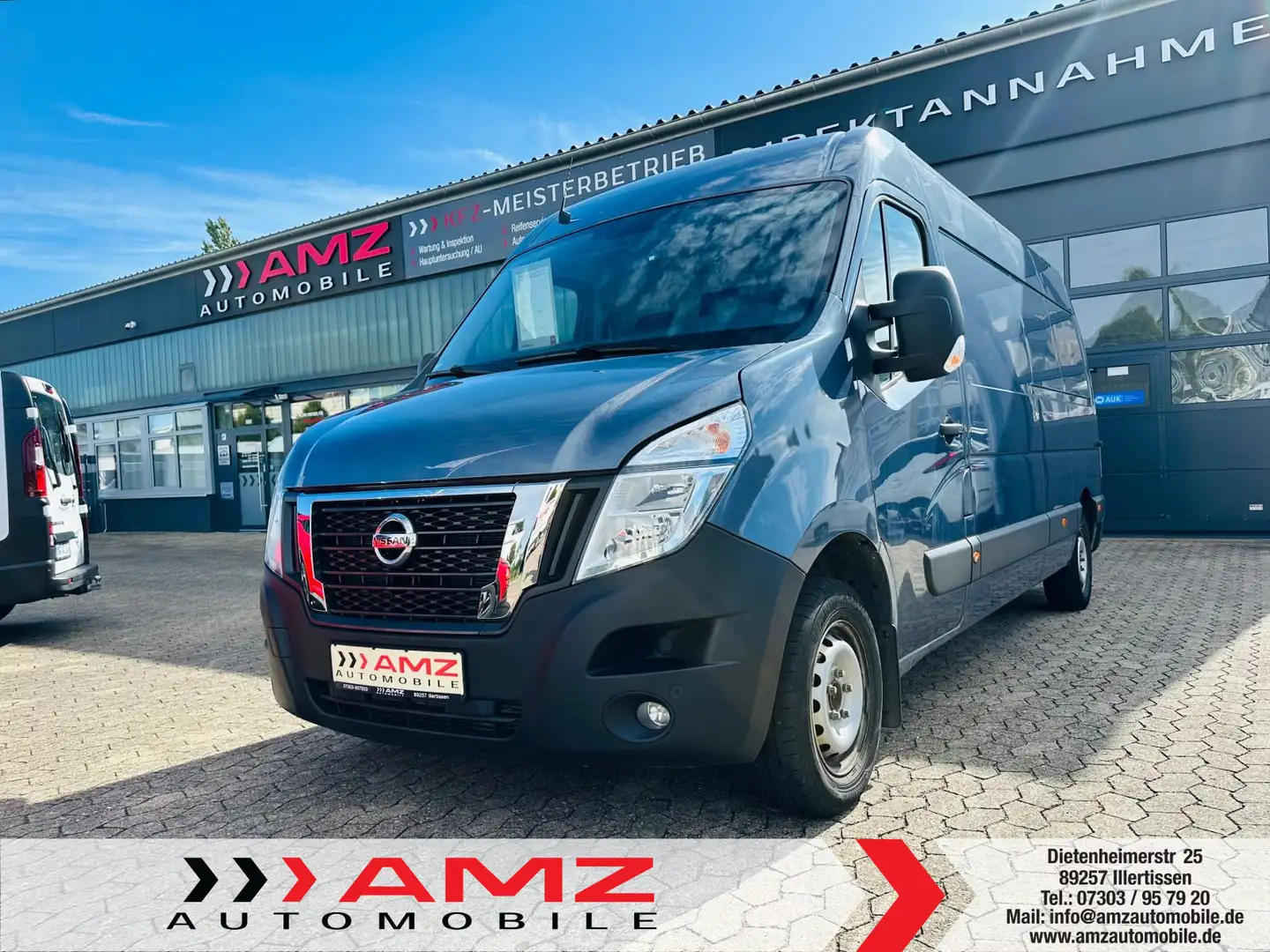 Nissan Interstar (X62)  L3H2 3,5t dCi - N-Connecta Bleu - 1