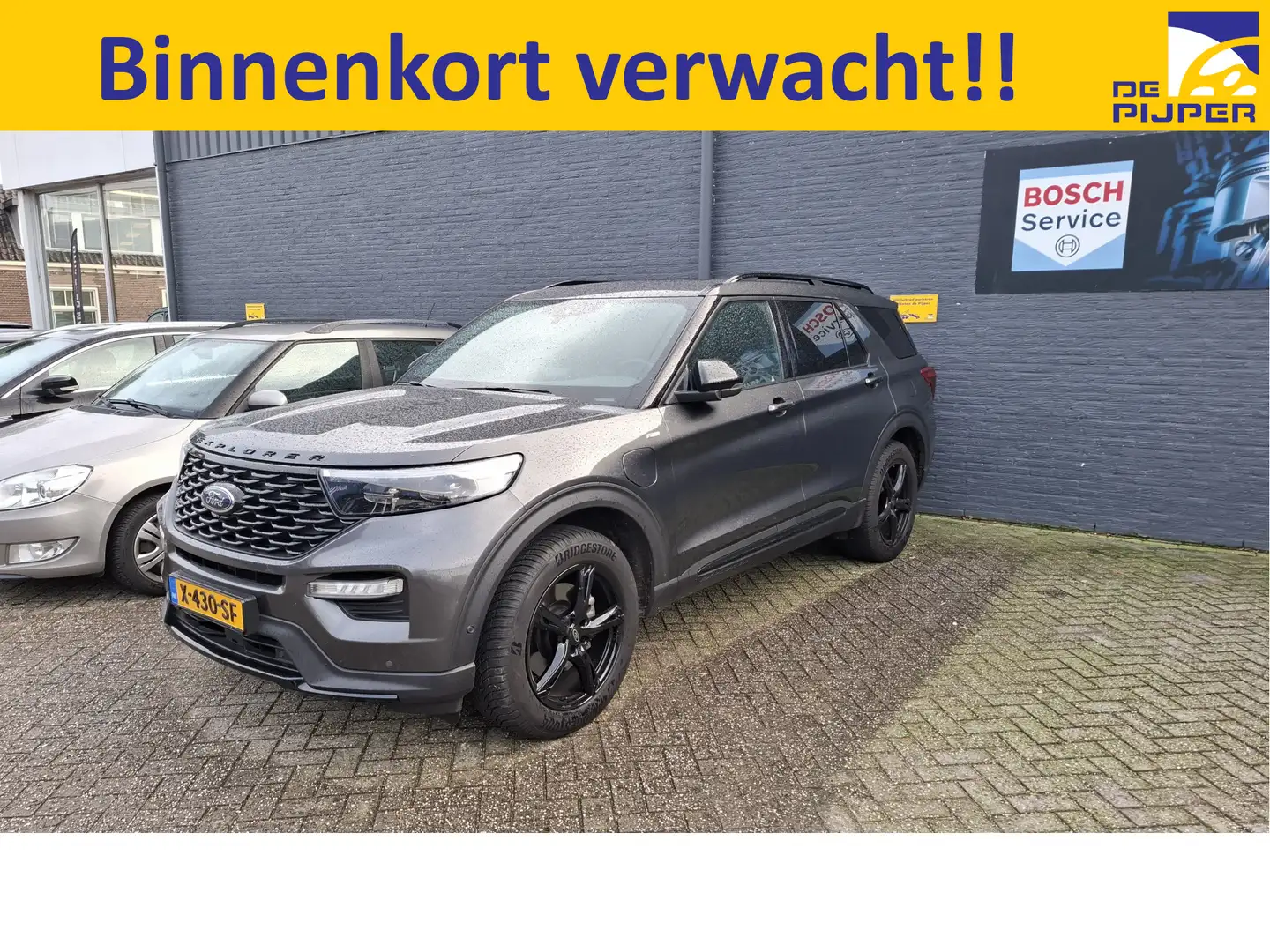 Ford Explorer 3.0 V6 EcoBoost PHEV 457 pk ST-Line 7-zits | Pano. Gris - 1