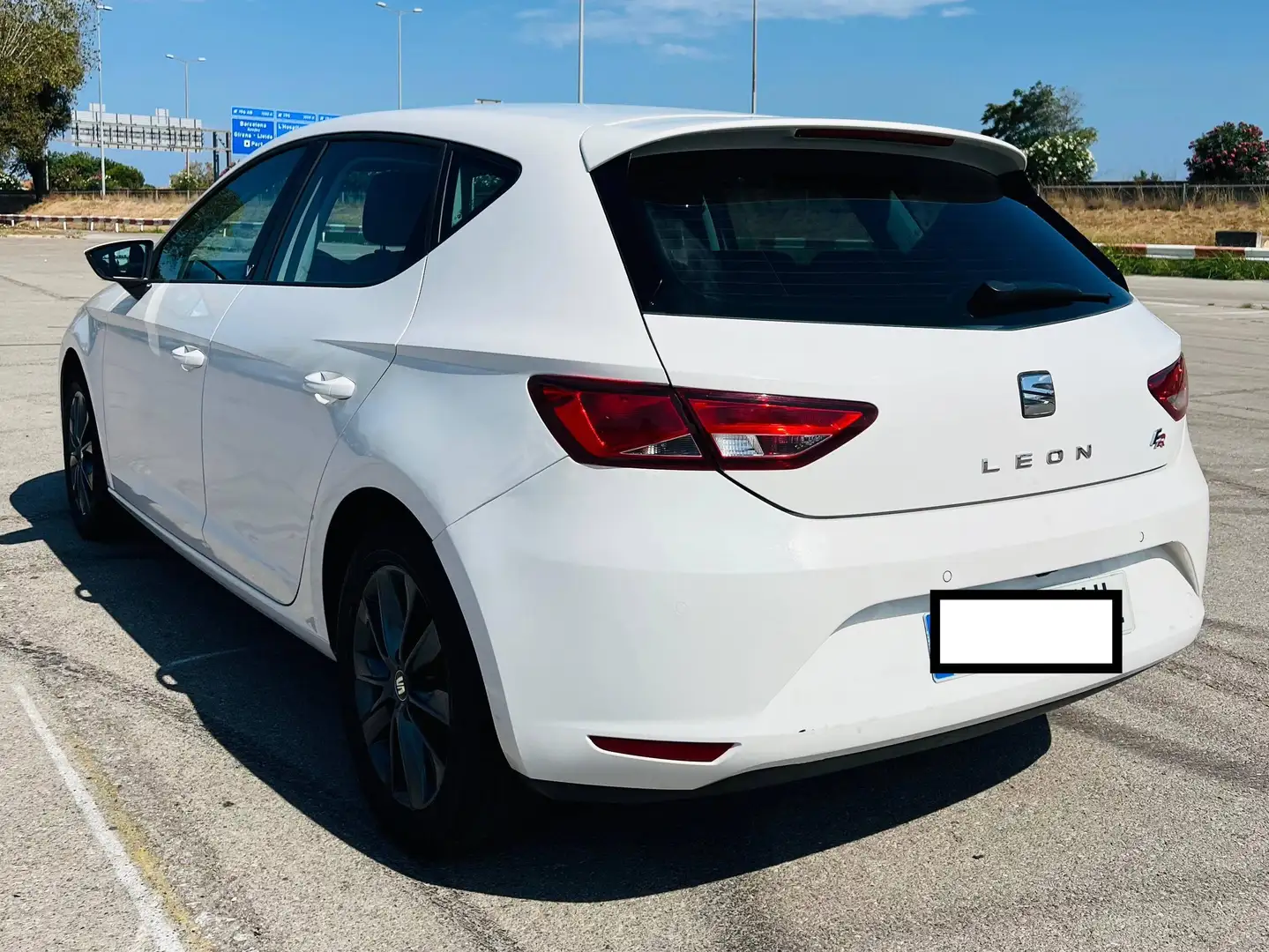 SEAT Leon León 1.6TDI CR S Blanco - 2