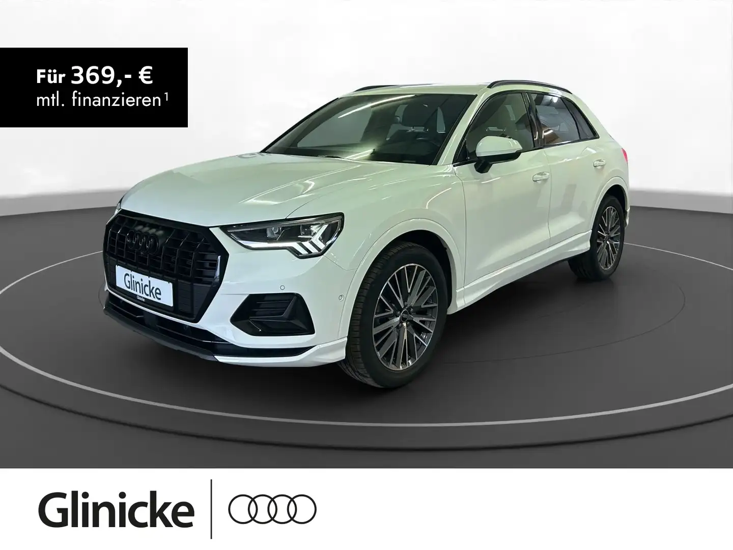 Audi Q3 35 TFSI S line AHK LED LM 19" Navi 360° Weiß - 1