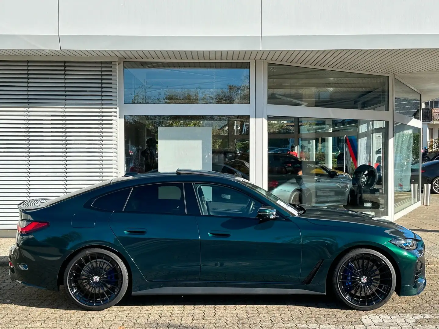 Alpina B4 3.0 Allrad Gran Coupe +Laser+Hifi h/k+Stdheiz Grün - 2