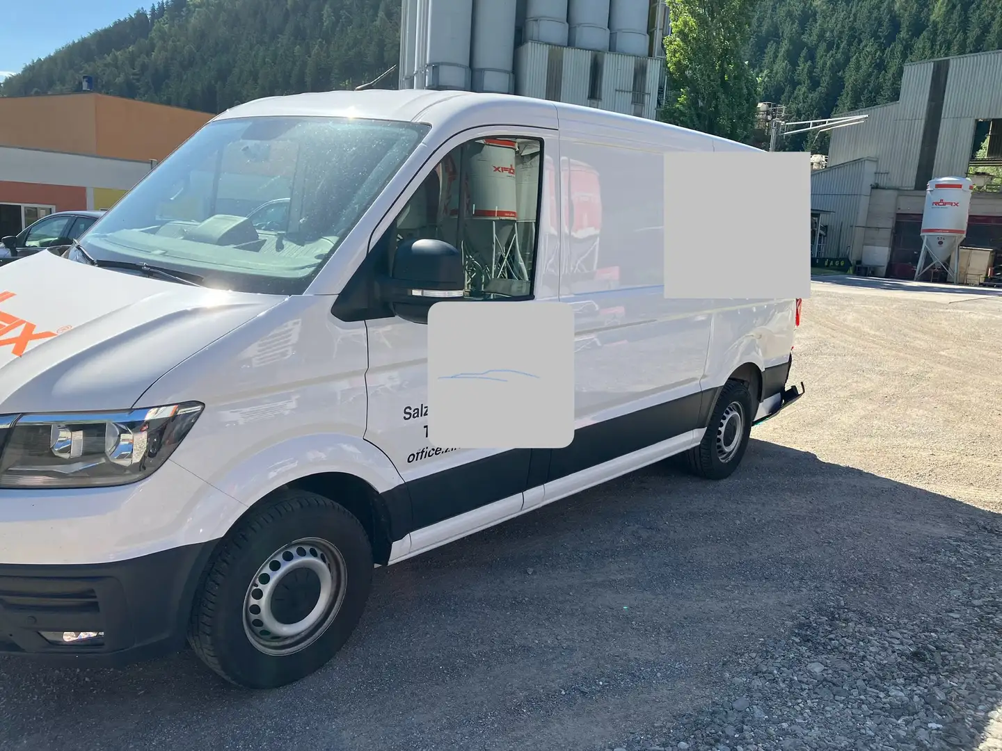 Volkswagen Crafter 2.0 TDI Kasten 35 mittellang 4MOTION Unfallauto Blanco - 1