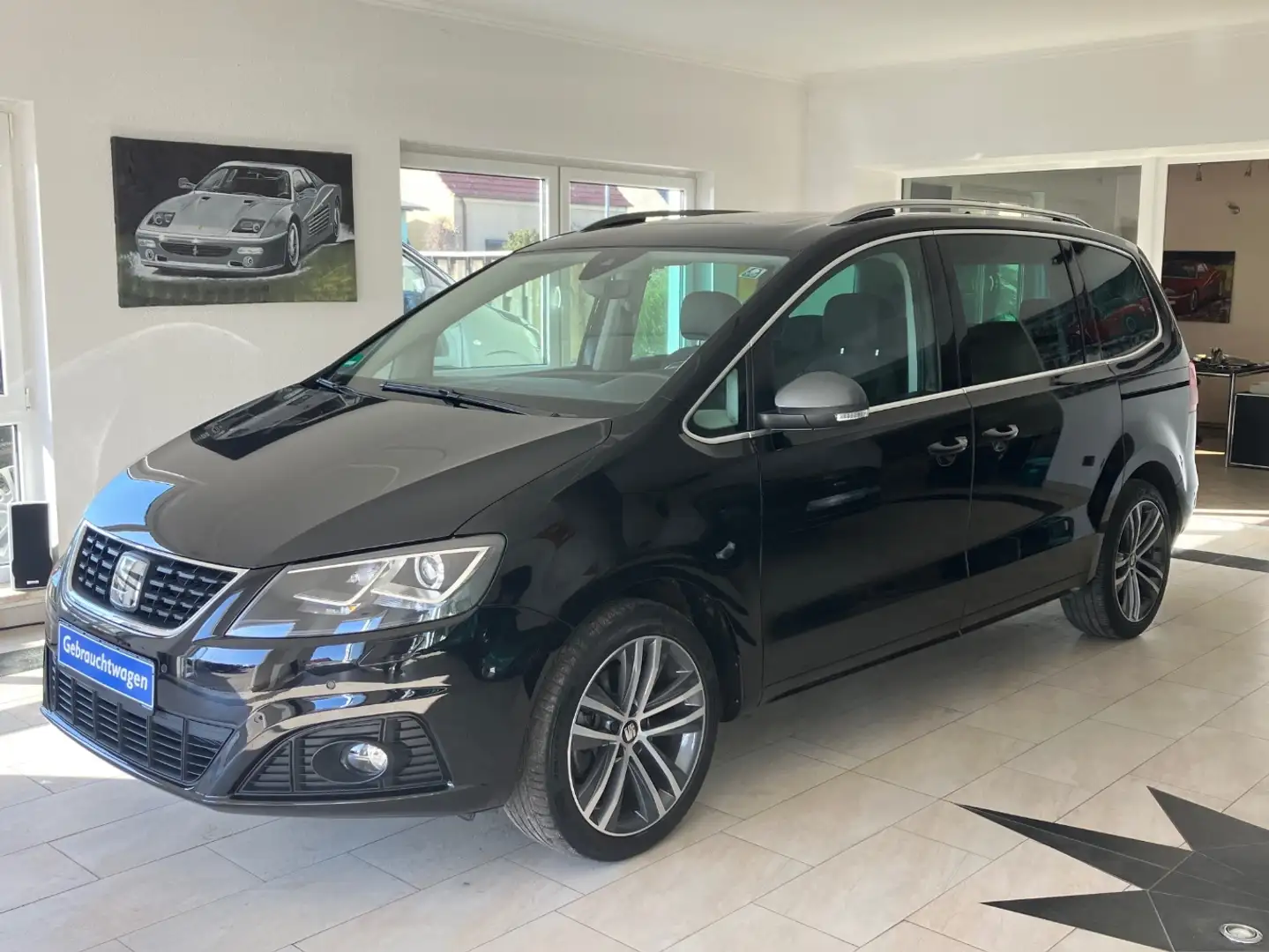 SEAT Alhambra 1.4 TSI FR-Line DSG el.Türen Pano ParkAssist Negro - 1