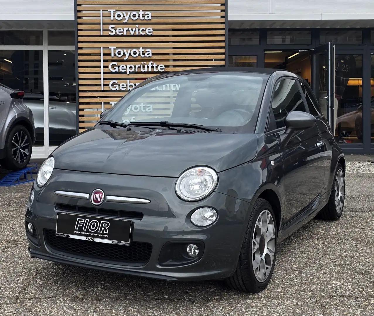 Fiat 500 S Cabrio Grau - 1