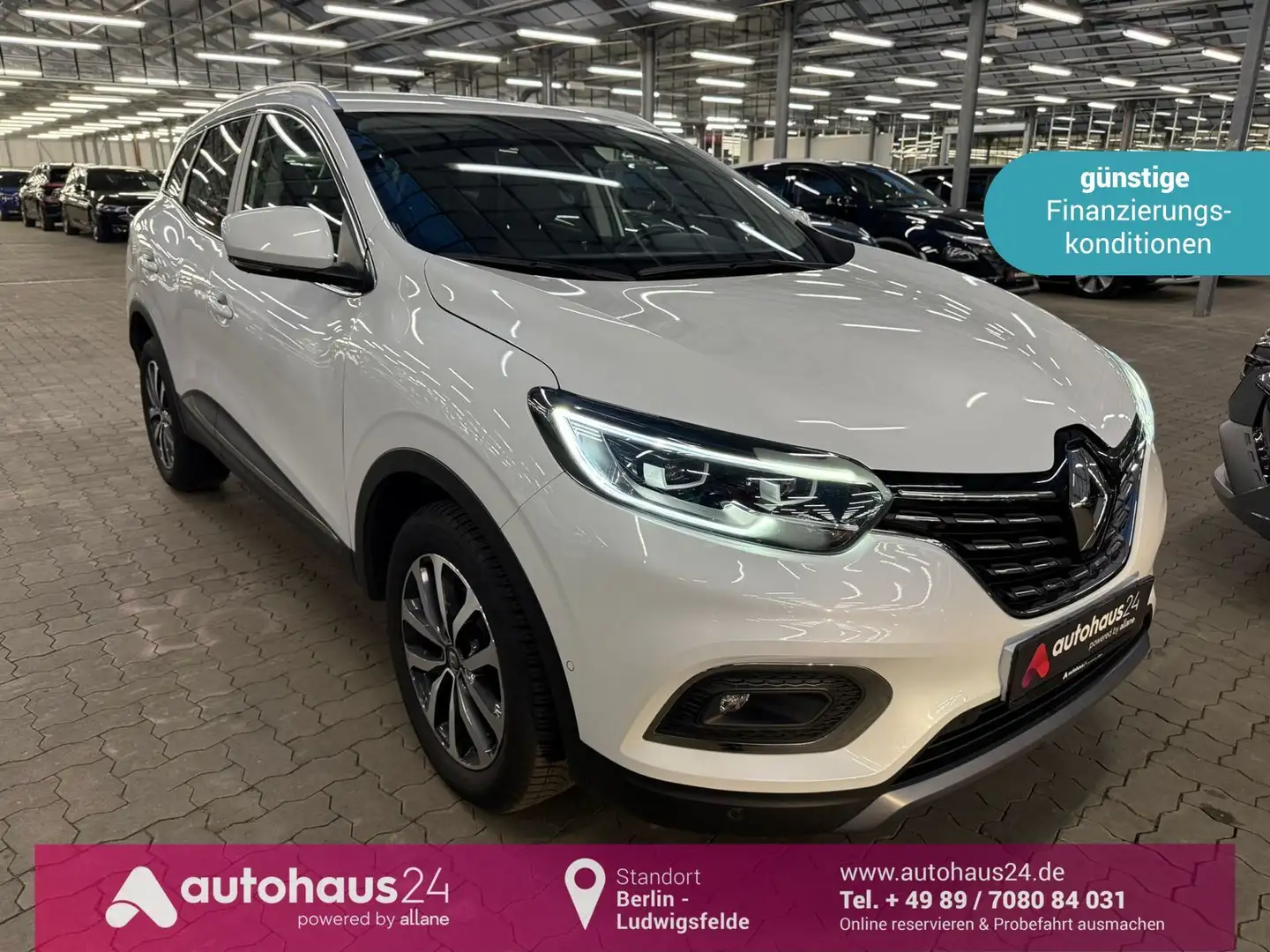 Renault Kadjar 1.3 TCe 140 Intens|360°|LED|CarPlay Weiß - 1