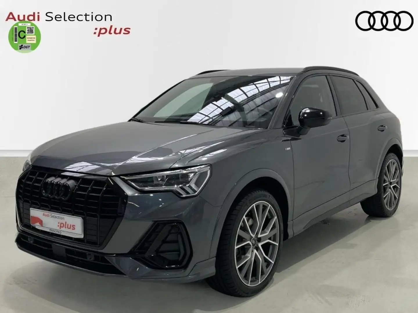 Audi Q3 35 TDI Black line S tronic 110kW Gris - 1