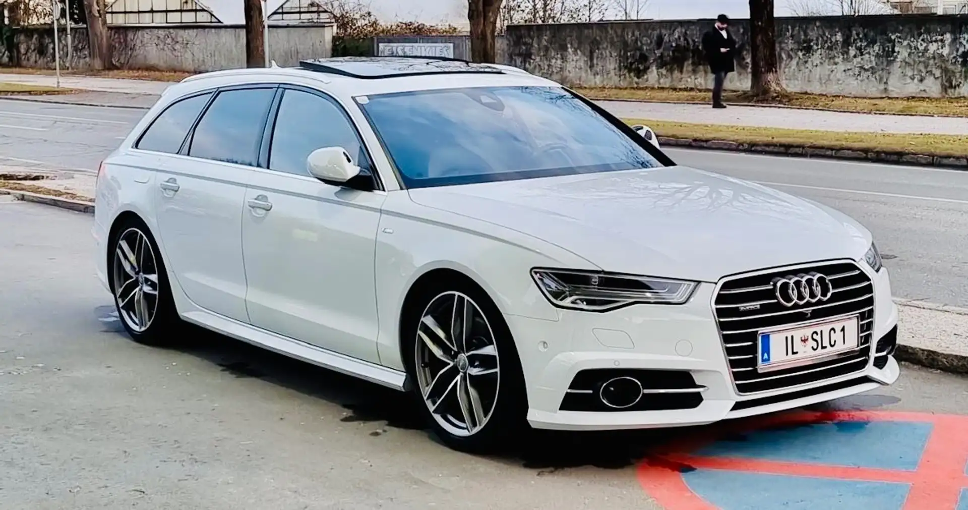 Audi A6 3.0 TDI clean diesel quattro S-line Weiß - 1