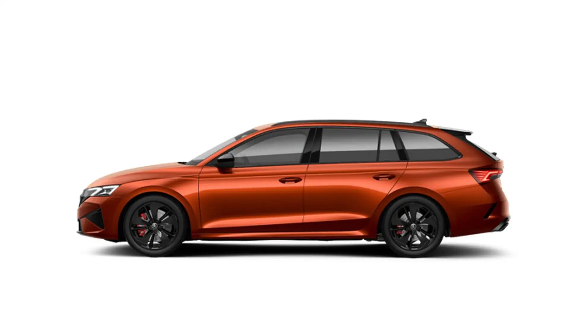 Skoda Octavia Combi RS ACC|RFK|LED|Navi|Carplay|Kli... Orange - 2