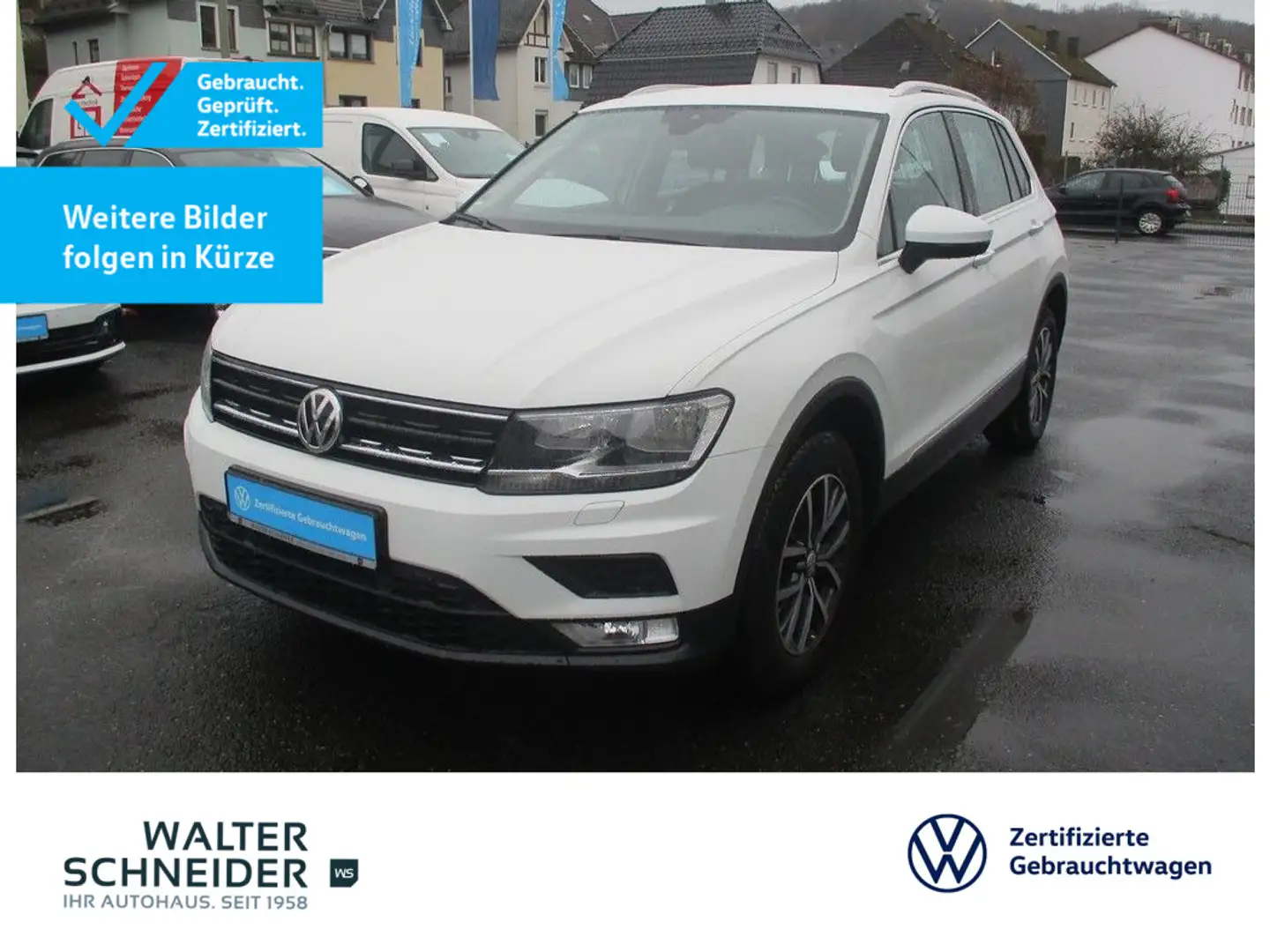 Volkswagen Tiguan 2.0 TDI DSG Comfortline 4Motion Navi AHK Wit - 1