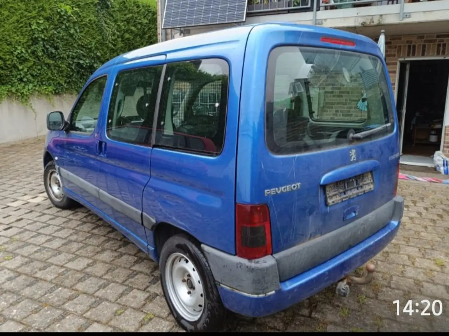 Peugeot Partner Kombi 75 , Doppel Schiebetür, Tüv 10/26 Blau - 2