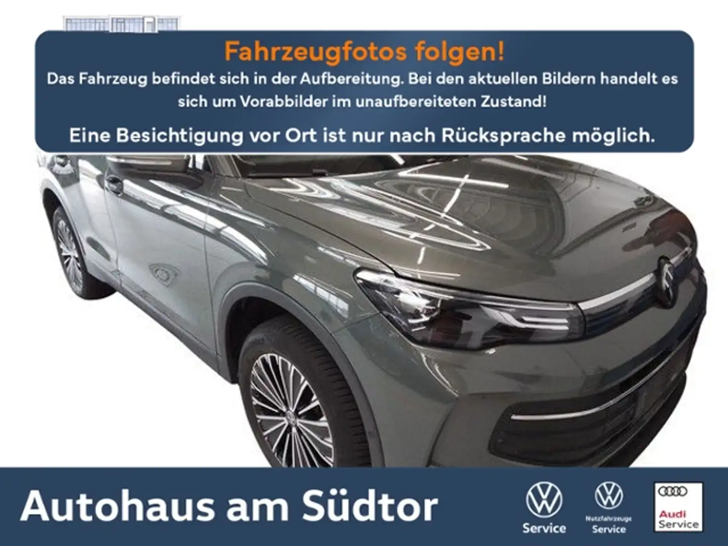 Volkswagen Tiguan Life 1.5 eTSI DSG | LED RFK AHK ACC Navi Grün - 1
