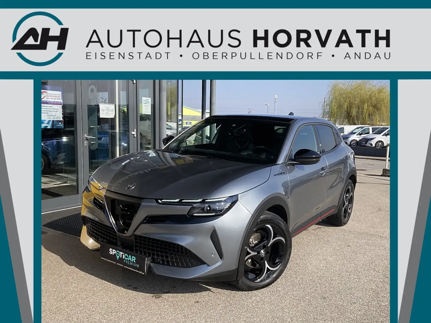 Alfa Romeo Junior Ibrida Speciale 1.2 MHEV e-DCT6!NAVI,PANORAMA,L... Grau - 1