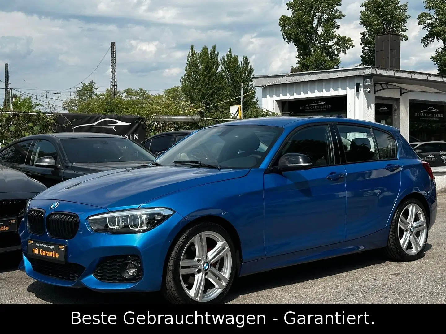 BMW 116 i Edition M Sport Shadow LED * NAVI * TOP  GE Blau - 2