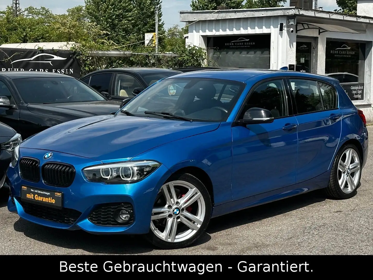 BMW 116 i Edition M Sport Shadow LED * NAVI * TOP  GE Blau - 1
