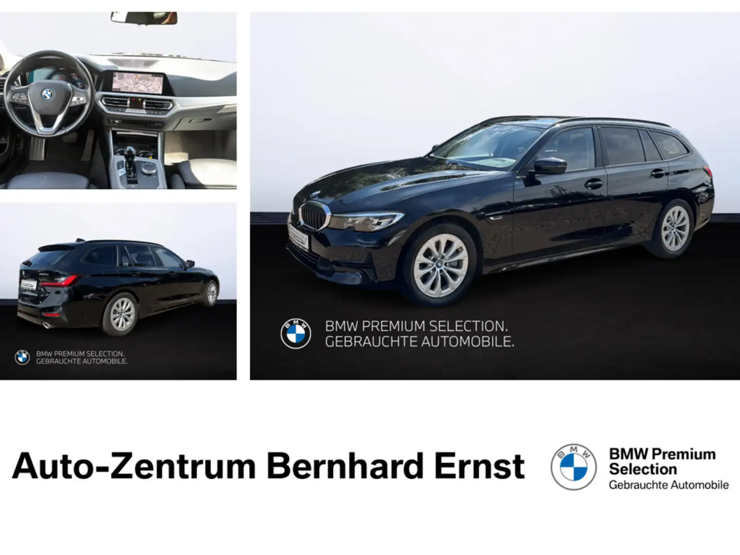 BMW 320 e Touring Advantage Aut. Sportsitze DAB Noir - 1