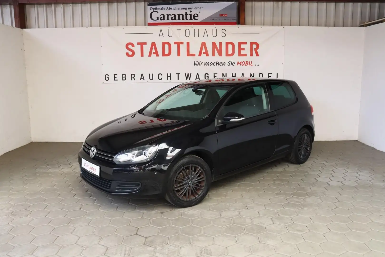 Volkswagen Golf VI Comfortline 1.4 XEN*KLIMAAUT*PDC Schwarz - 2