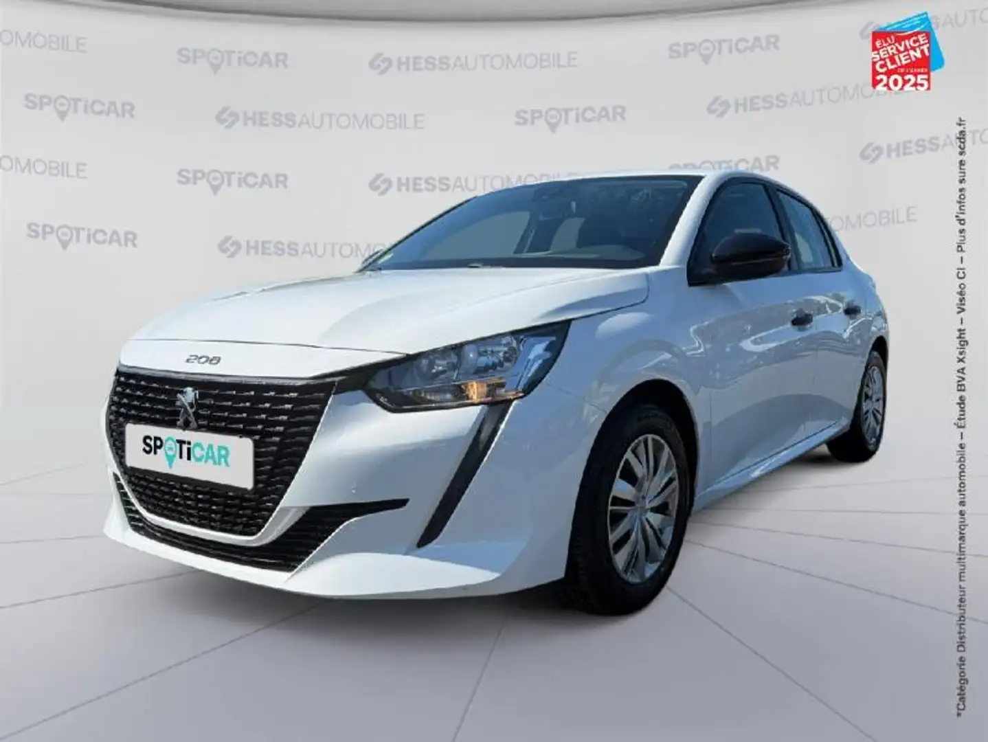 Peugeot 208 1.5 BlueHDi 100 Premium Blanc - 1