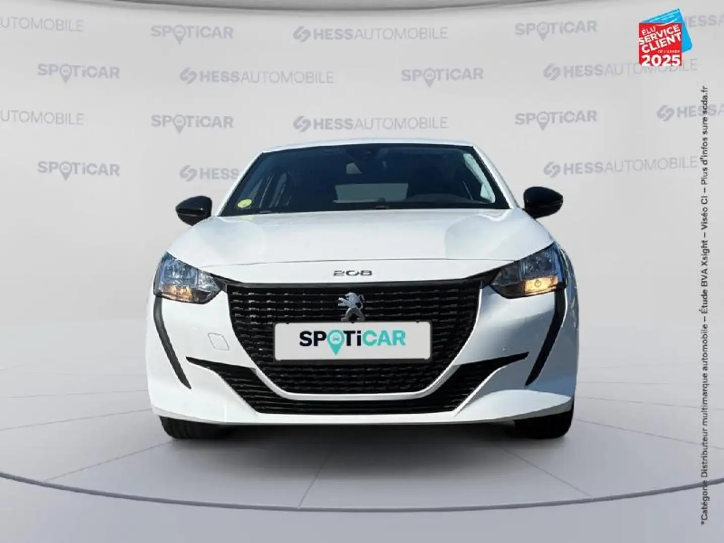 Peugeot 208 1.5 BlueHDi 100 Premium Blanc - 2