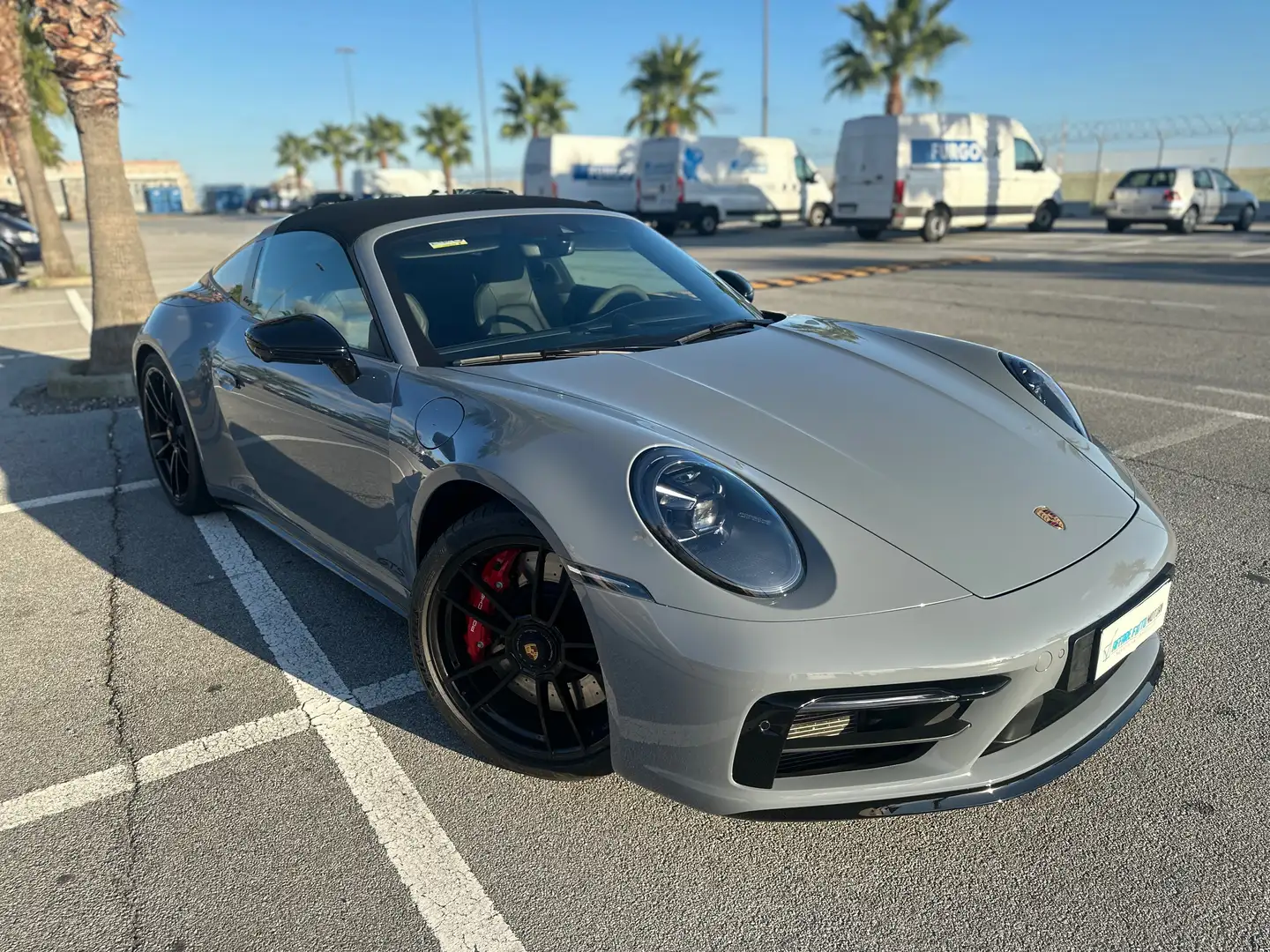 Porsche 992 911 Targa 3.0 4 GTS auto LEASING PORSCHE Grigio - 2