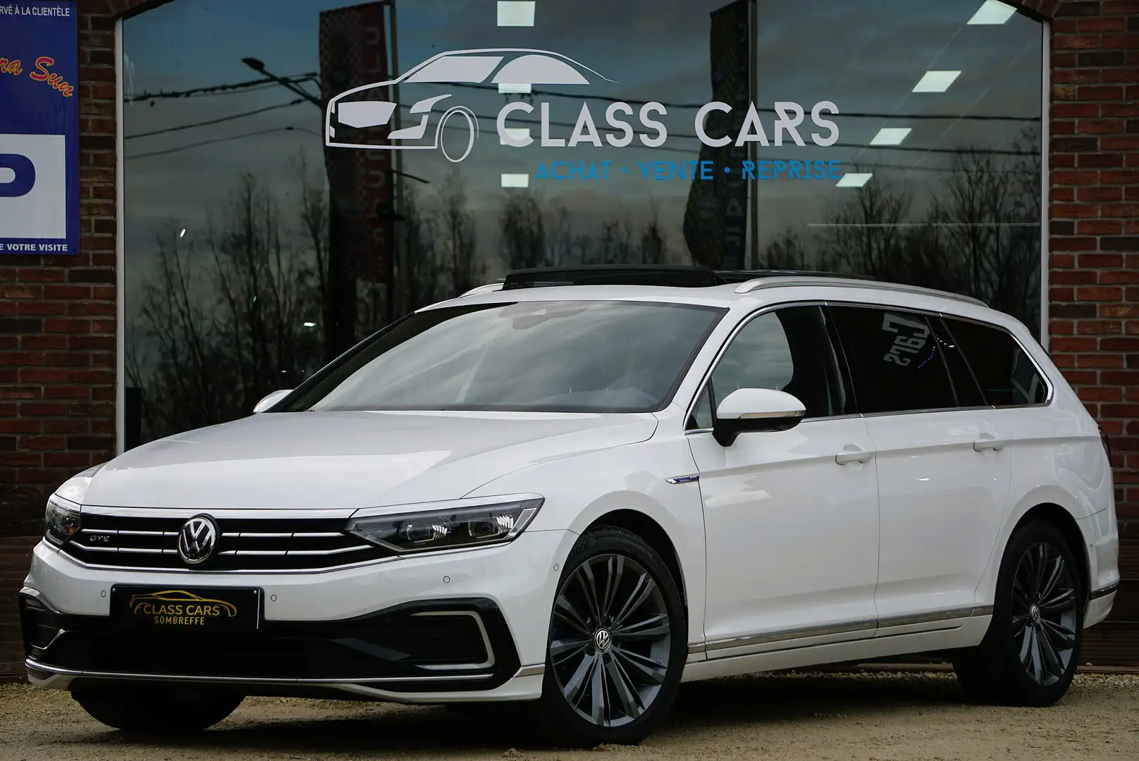 Volkswagen Passat GTE 1.4 TSI PHEV TVA-BTW RECUP DSG PANO CAM DISTRO Biały - 1