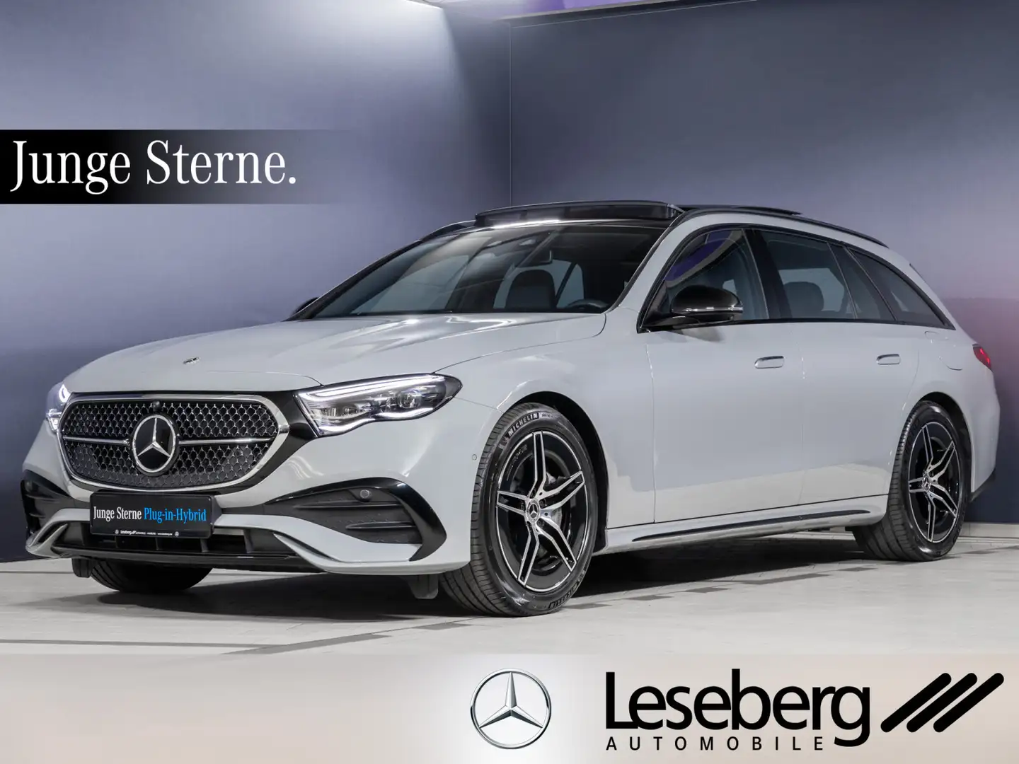 Mercedes-Benz E 300 E 300 de 4M T AMG DIG.LIGHT/Pano/Distro/AHK/360° Grau - 1