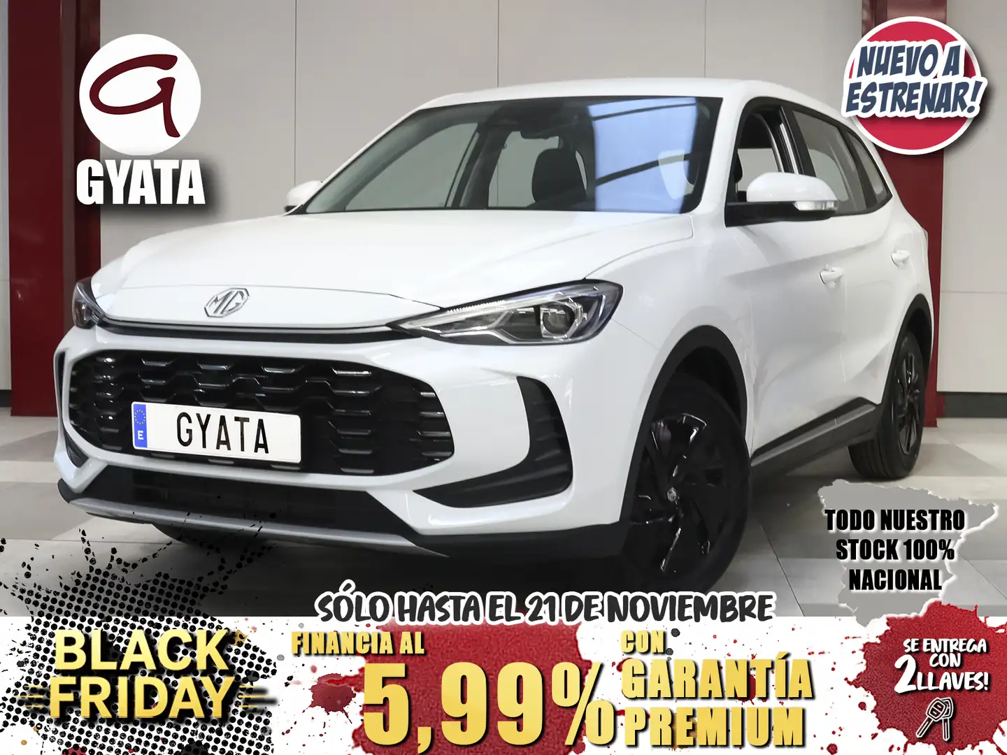 MG ZS 1.5 Hybrid+ Standard Weiß - 1