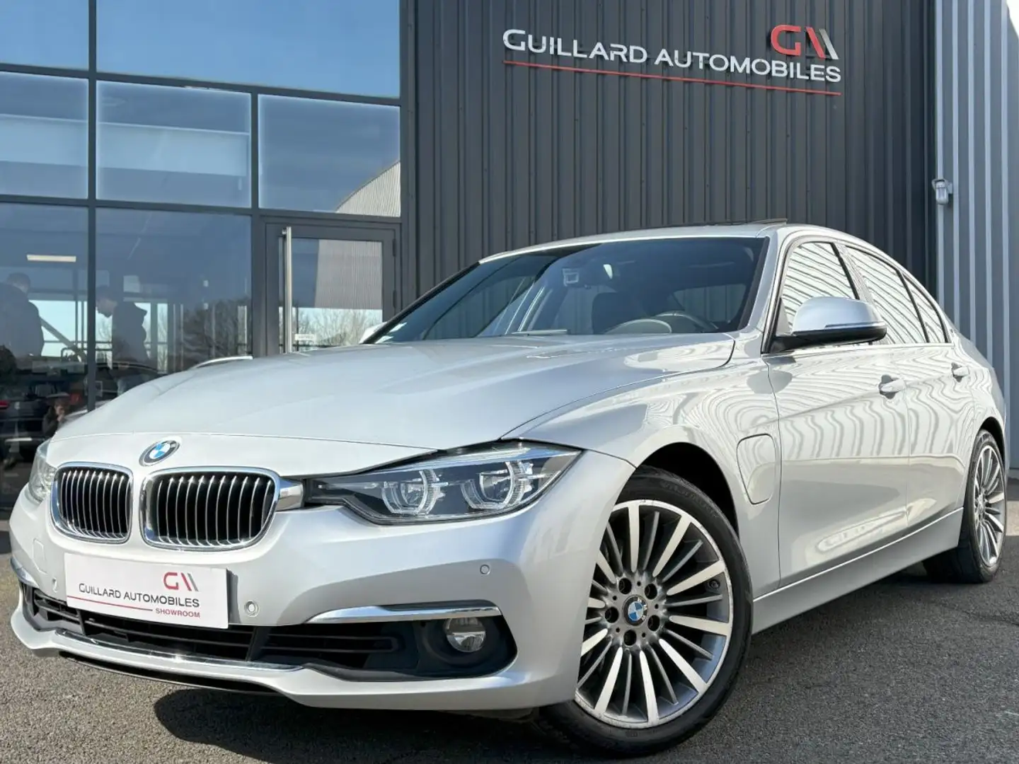 BMW 330 330e LUXURY 252ch (F30) BVA8 Gris - 1