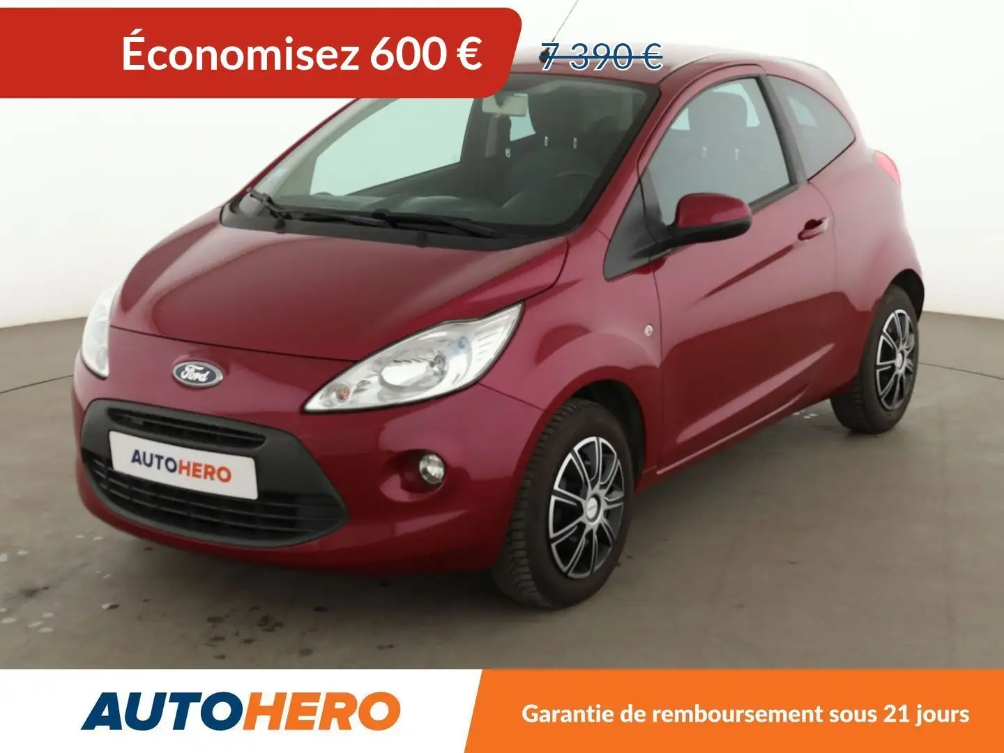 Ford Ka/Ka+ 1.2 Titanium Rouge - 1