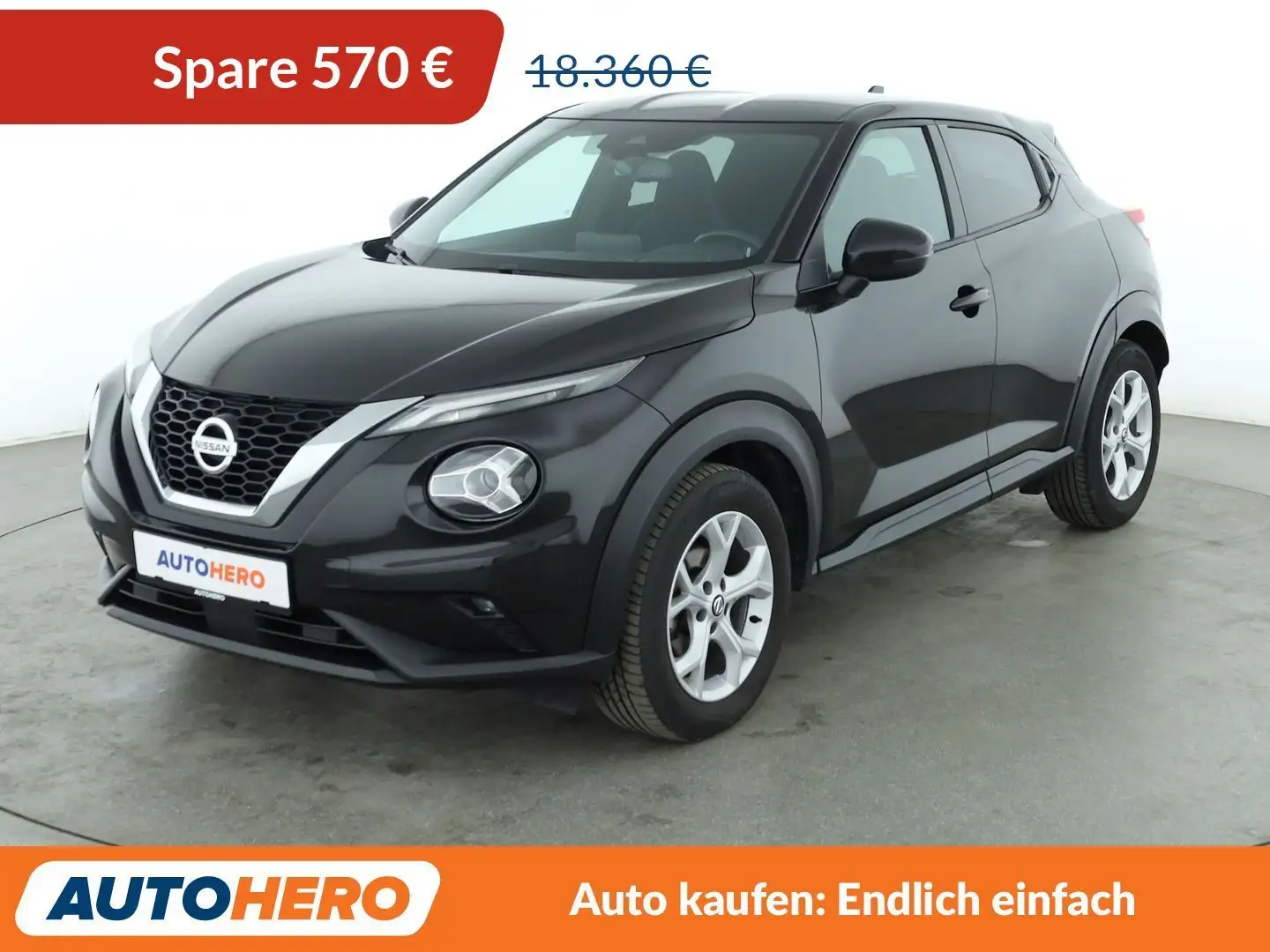 Nissan Juke 1.0 DIG-T Tekna Aut*NAVI*LED*TEMPO*CAM*PDC*SHZ* Gris - 1