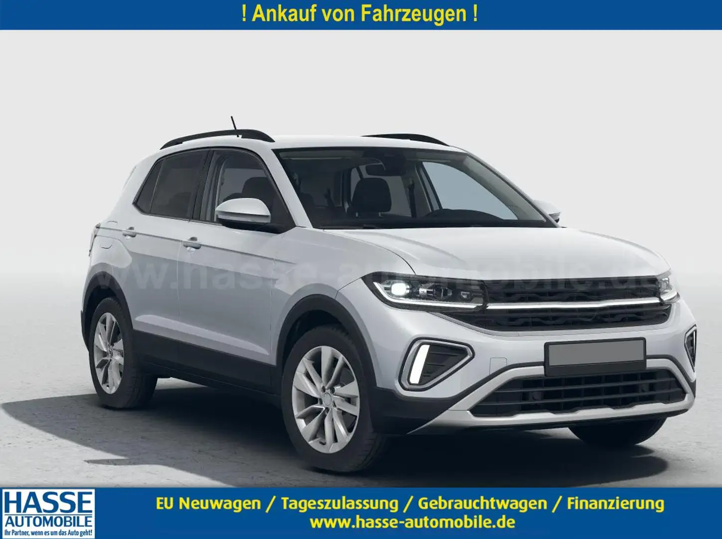Volkswagen T-Cross LIFE 1.5 TSI DSG Android Auto*SHZ*Matrix-LED*Ka... Argent - 1