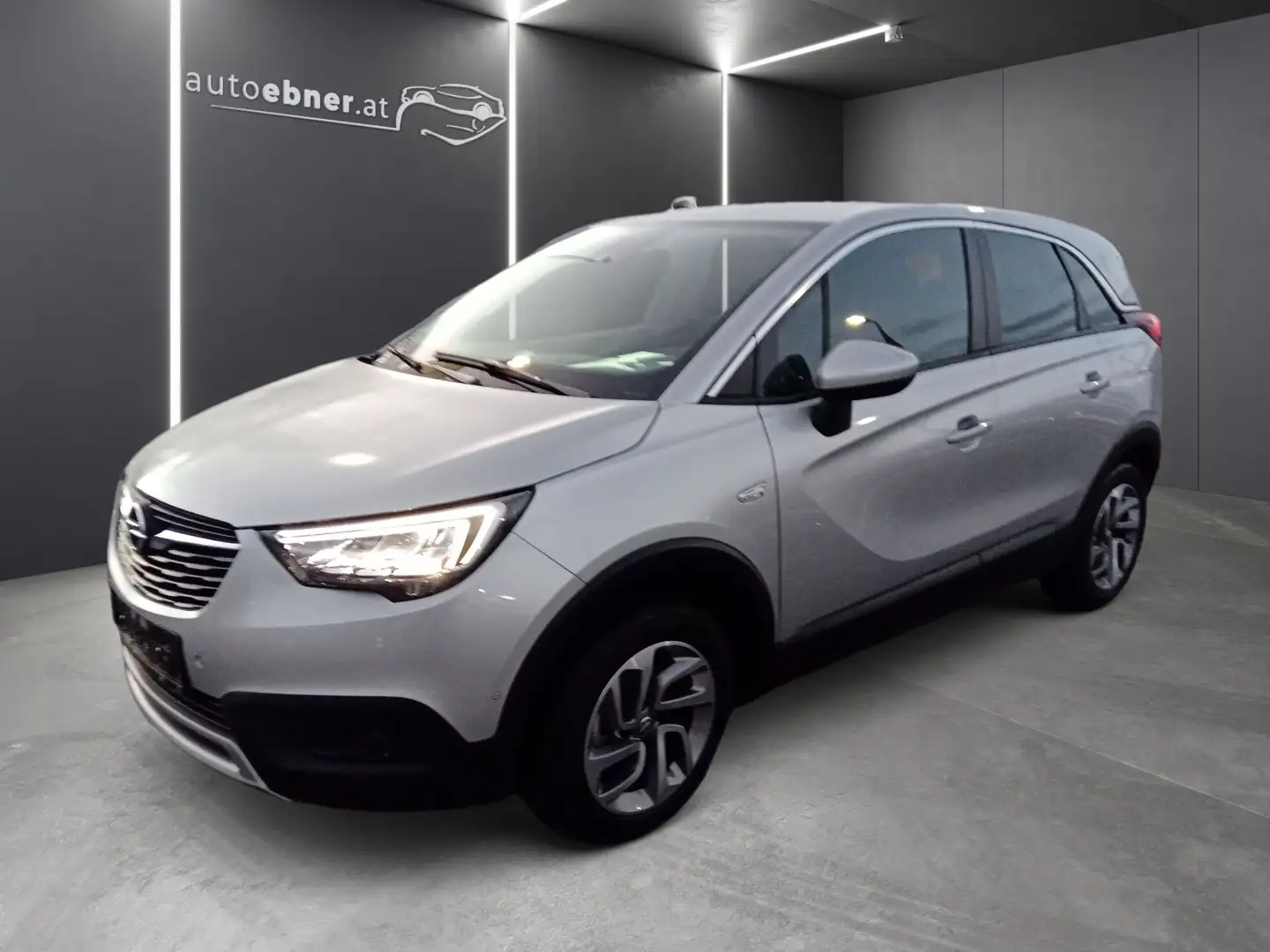 Opel Crossland X Crossland X 1,2 Turbo ECOTEC LED+NAVI+RFK+ASSIST Silber - 1